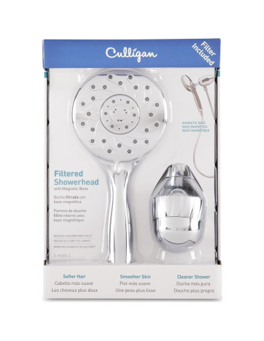 Cabezal de Ducha de Mano Culligan S-H200-C con Filtro Cromo