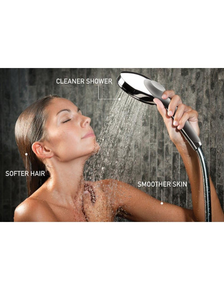 Cabezal de Ducha de Mano Culligan S-H200-C con Filtro Cromo