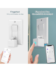 Fingerbot Inteligente MOES con Hub Bluetooth y Accesorios 2