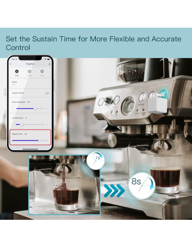 Fingerbot Inteligente MOES con Hub Bluetooth y Accesorios