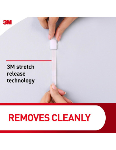 Ganchos Utilitarios Grandes Command - 14 Ganchos y 24 Tiras