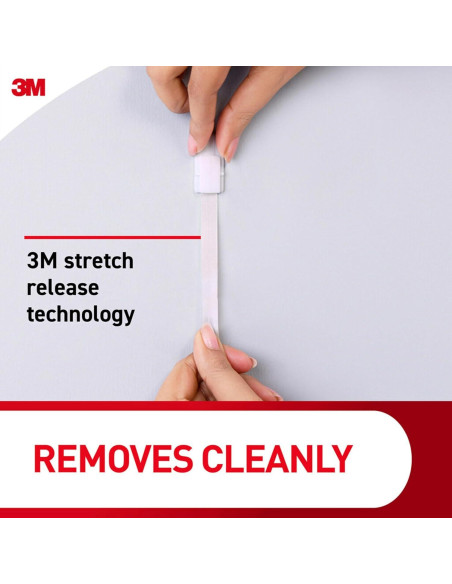 Ganchos Utilitarios Grandes Command - 14 Ganchos y 24 Tiras