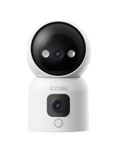 Cámara de Seguridad Interior ZOSI C528D 1080p 360 Pan/Tilt