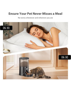 Comedero Automático PETULTRA 4L Programable para Gatos 2