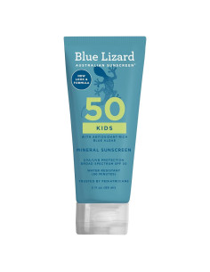 Protector Solar Mineral SPF 50 Blue Lizard para Niños 89 ml