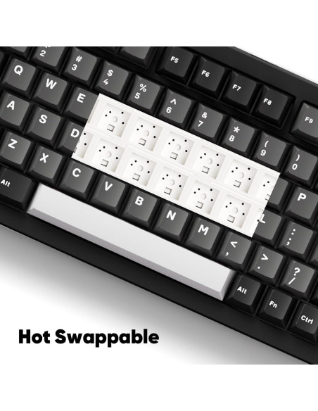 Teclado Mecánico MonsGeek M1 V5 75% Aluminio RGB 8000mAh