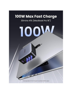 Cargador USB C UGREEN Nexode 100W 5 Puertos GaN Carga Rápida 2