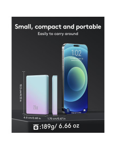 Banco de Poder Magnético 10000mAh Ntaanoo para iPhone 2