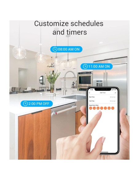 Enchufe Inteligente EZVIZ T30-B WiFi Control Remoto 1 Paquete