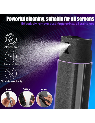 Limpiador de Pantalla 3 en 1 T90733 - 24 Paquetes Portátiles