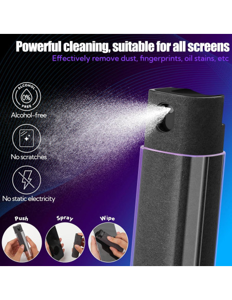 Limpiador de Pantalla 3 en 1 T90733 - 24 Paquetes Portátiles