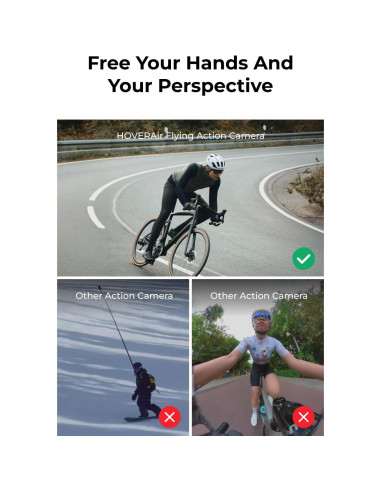 Dron HOVERAir X1 PROMAX 8K, cámara de acción, 42 KM/H