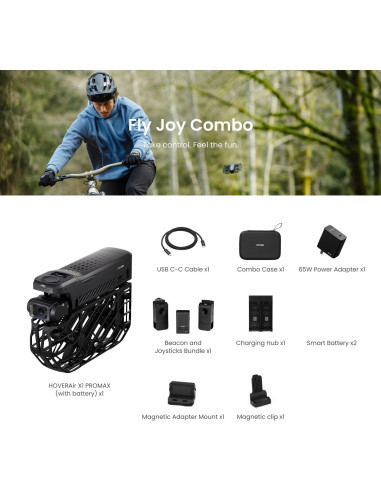 Dron HOVERAir X1 PROMAX 8K, cámara de acción, 42 KM/H