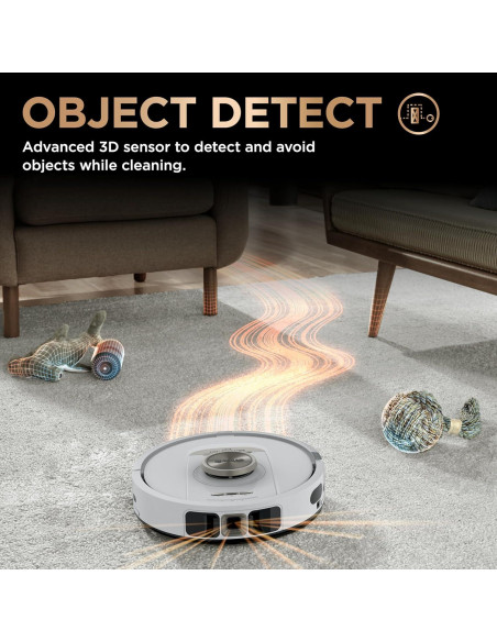 Aspiradora y trapeador robot Shark PowerDetect 2 en 1, autovaciado Aspiradora y trapeador robot Shark PowerDetect 2 en 1, autovaciado