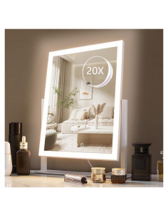 Espejo de Maquillaje Iluminado HIEEY 44.2x33.4cm 20X