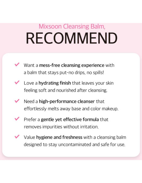 Bálsamo Limpiador de Colágeno Mixsoon 50ml - Suave y Ecológico