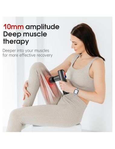 Pistola de Masaje AERLANG M01 con Calor y Frío 5 Velocidades