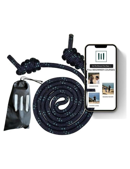 Cuerda de Salto con Peso AXiOFiT 500g Ajustable para Fitness