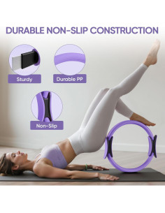 Kit de Pilates ElaraFit 13 Piezas para Mujeres - Anillo, Pelota y Bandas 2