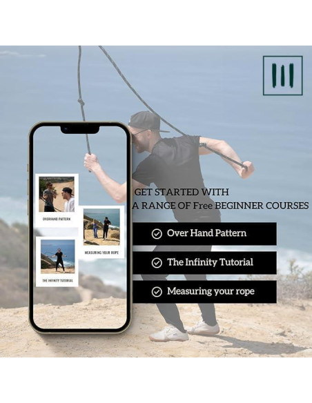 Cuerda de Salto con Peso AXiOFiT 500g Ajustable para Fitness