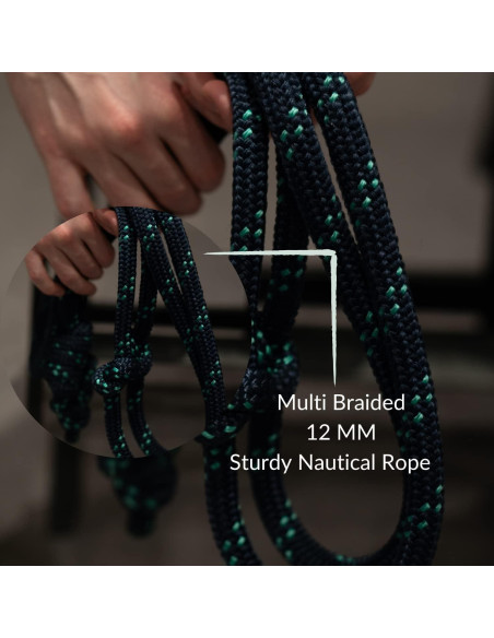 Cuerda de Salto con Peso AXiOFiT 500g Ajustable para Fitness