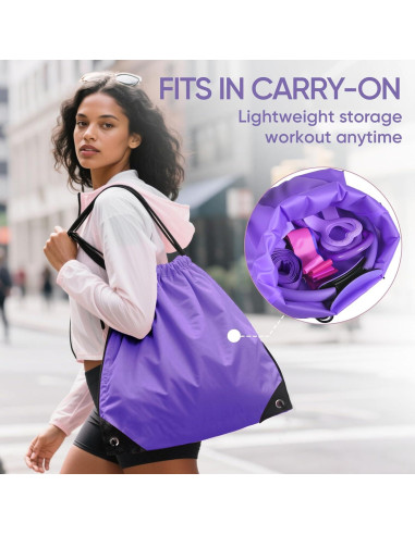 Kit de Pilates ElaraFit 13 Piezas para Mujeres - Anillo, Pelota y Bandas