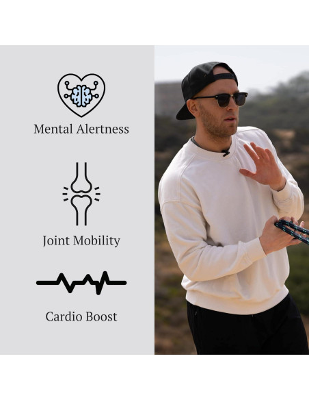 Cuerda de Salto con Peso AXiOFiT 500g Ajustable para Fitness