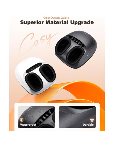 Masajeador de Pies Shiatsu KNQZE KF7 con Calor y Control Remoto