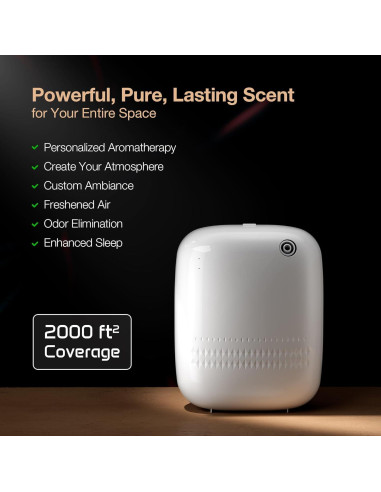 Difusor de Aceite Esencial Airversa Scenta XL 400 mL Blanco