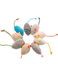 Juguete para Gato Fashion's Talk 18-Pack Ratones de Felpa Catnip 2