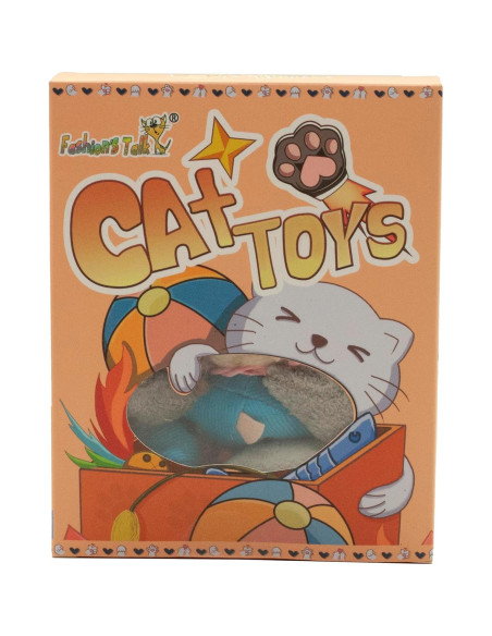 Juguete para Gato Fashion's Talk 18-Pack Ratones de Felpa Catnip