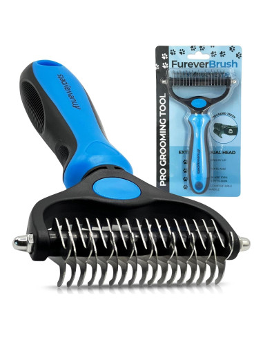 Cepillo FureverBrush NuewayPets para perros - Deshedding y desmatado