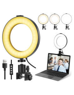 Kit de Iluminación LED MACTREM 15,24 cm 3 Modos y 10 Brillos