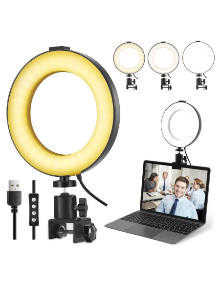 Kit de Iluminación LED MACTREM 15,24 cm 3 Modos y 10 Brillos