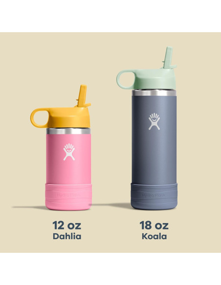 Botella de Agua Hydro Flask Kids 18 Oz Acero Inoxidable Coco