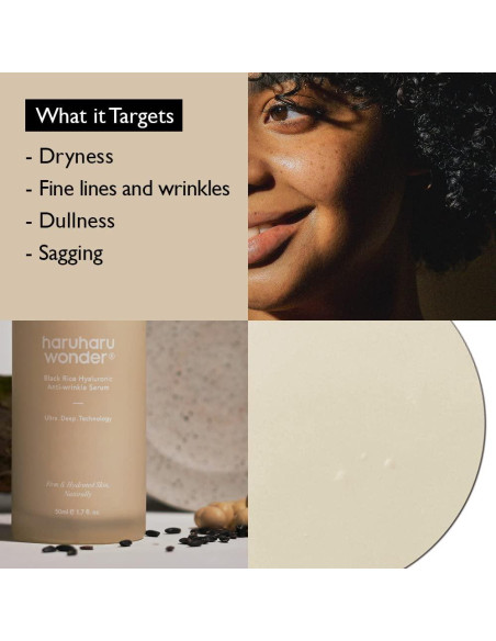 Suero Antienvejecimiento Haruharu Wonder 50 ml Ácido Hialurónico