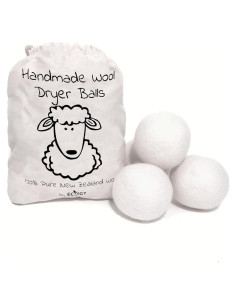 Bolas de Secado de Lana Ecoigy XL 4-Pack - 100% Natural