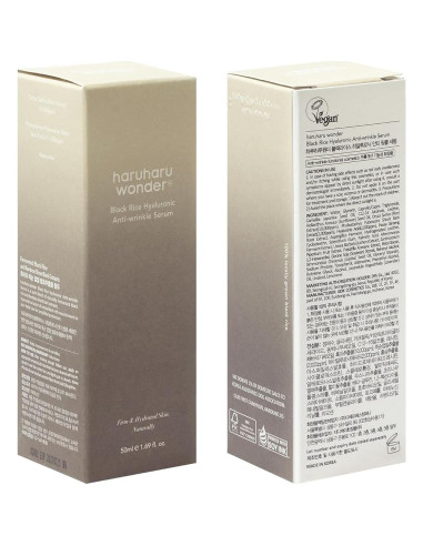 Suero Antienvejecimiento Haruharu Wonder 50 ml Ácido Hialurónico