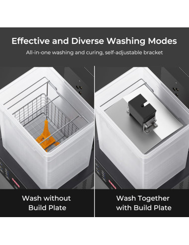 Estación de Lavado y Curado Creality UW-01 2 en 1 165x200 mm