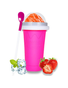 Taza Slushy Color Land Rosa 1 Cuenta, Taza Mágica para Helados
