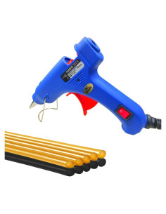 Pistola de Pegamento Caliente Winsall 20W con 10 Barras