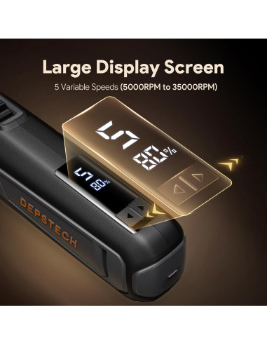Herramienta Rotativa Inalámbrica DEPSTECH P1P 12V 48 Accesorios