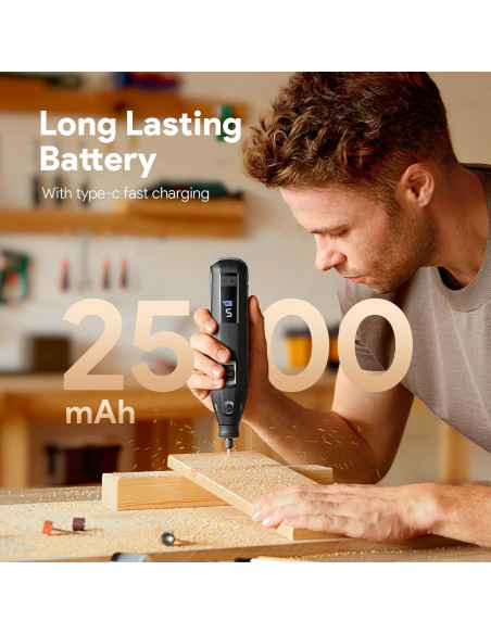 Herramienta Rotativa Inalámbrica DEPSTECH P1P 12V 48 Accesorios