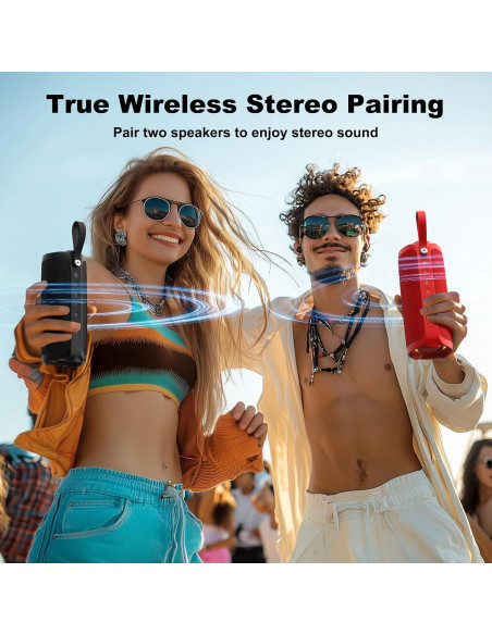 Altavoz Bluetooth Portátil Bobtot ET100 15W Impermeable IPX6