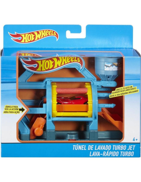 Juego de Lavado de Autos Hot Wheels DWL00 - Plegable 272g