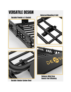 Canasta para Techo DEXSO 116.84x91.44 cm con Red, 90.72 kg 2