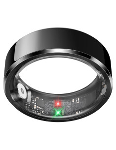 Anillo Inteligente UPDEI R6 Fitness Monitor Salud Negro 9