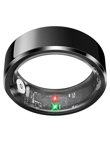 Anillo Inteligente UPDEI R6 Fitness Monitor Salud Negro 9