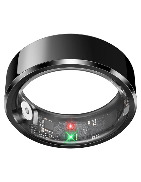 Anillo Inteligente UPDEI R6 Fitness Monitor Salud Negro 9