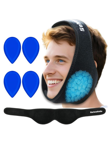 Compresa de Hielo Ajustable SEIWEHIDO para Muela de Juicio